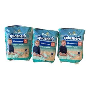 Pampers‎ - Splashers Swim Diapers (54ct) - Size 4 Baby